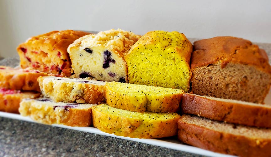 Assorted Quick Breads
