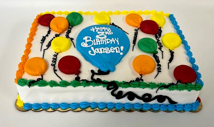 Birthday Custom Cake