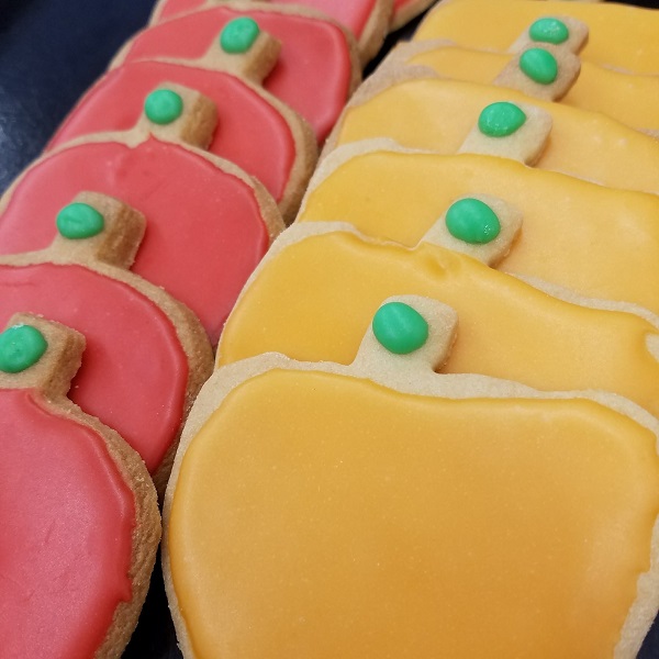 Pumpin and Apple Cutout Cookies Pumpin and Apple Cutout Cookies