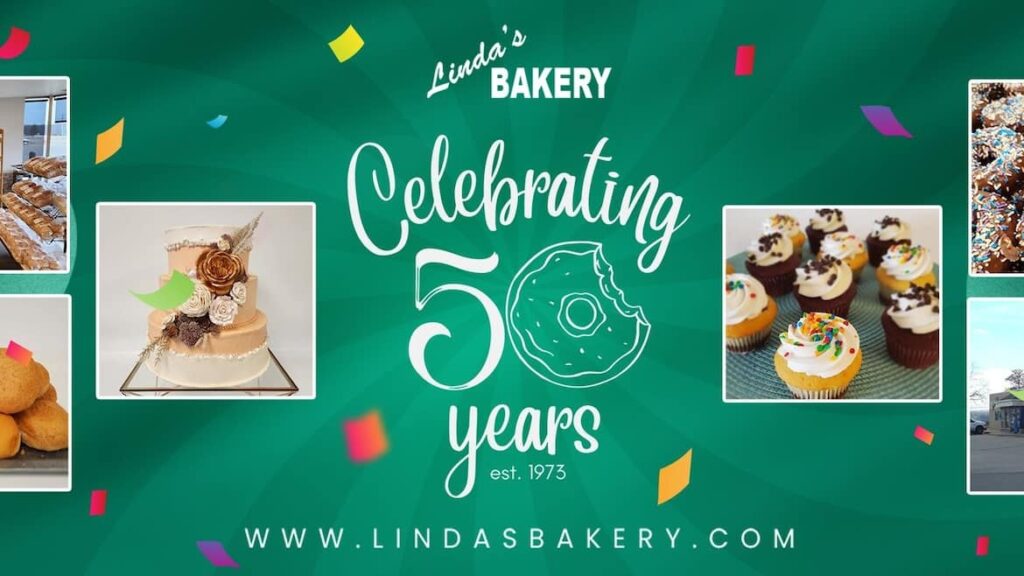 Celebrating 50 Years of Delightful Treats Join Linda's Bakery for a Memorable Anniversary Celebration